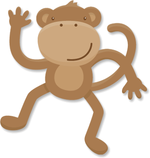 Steve The Monkey SVG