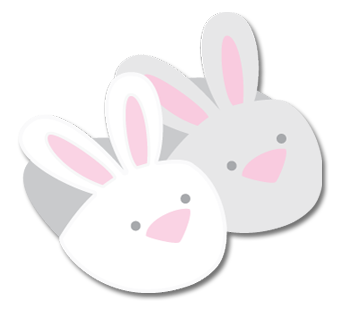 Bunny Slippers SVG