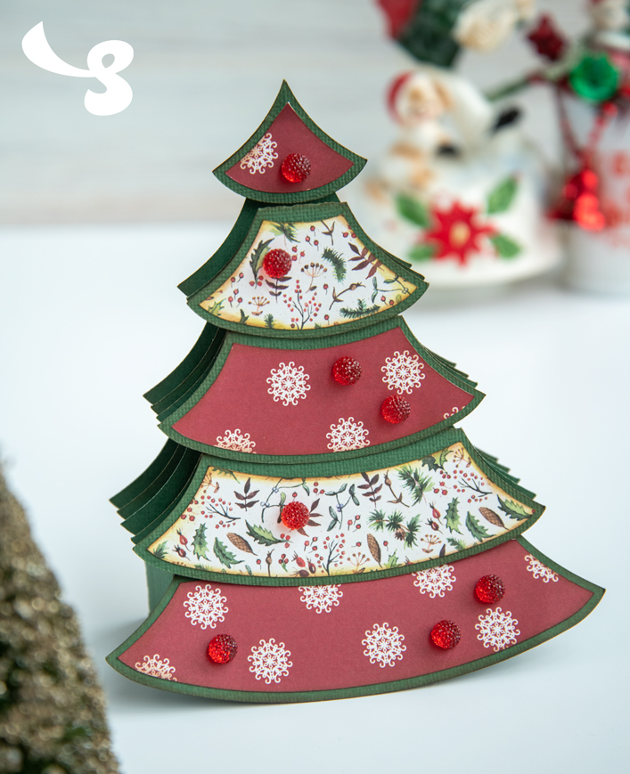 Christmas Tree Box Card