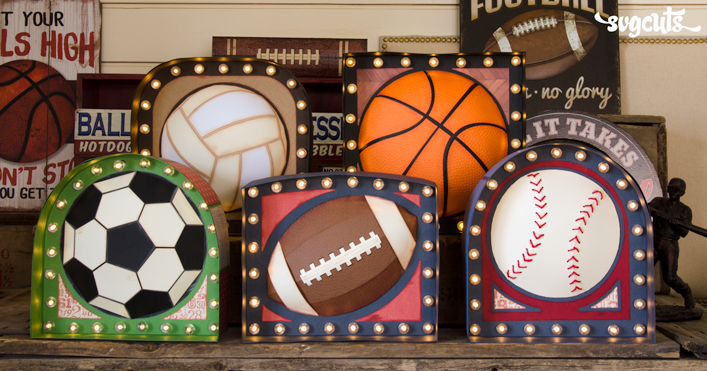 Game Day Marquee Signs SVG Kit