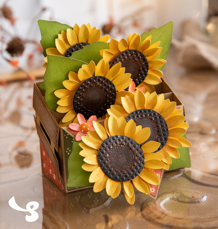 Sunflowers Box Card